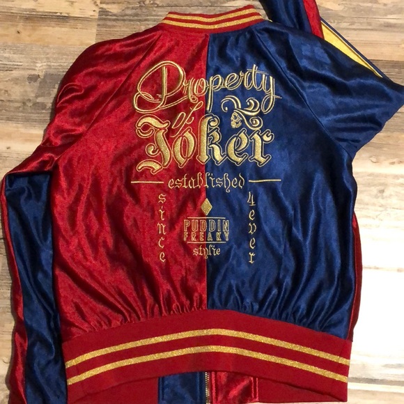 Hot Topic Jackets & Blazers - harley quinn suicide squad jacket